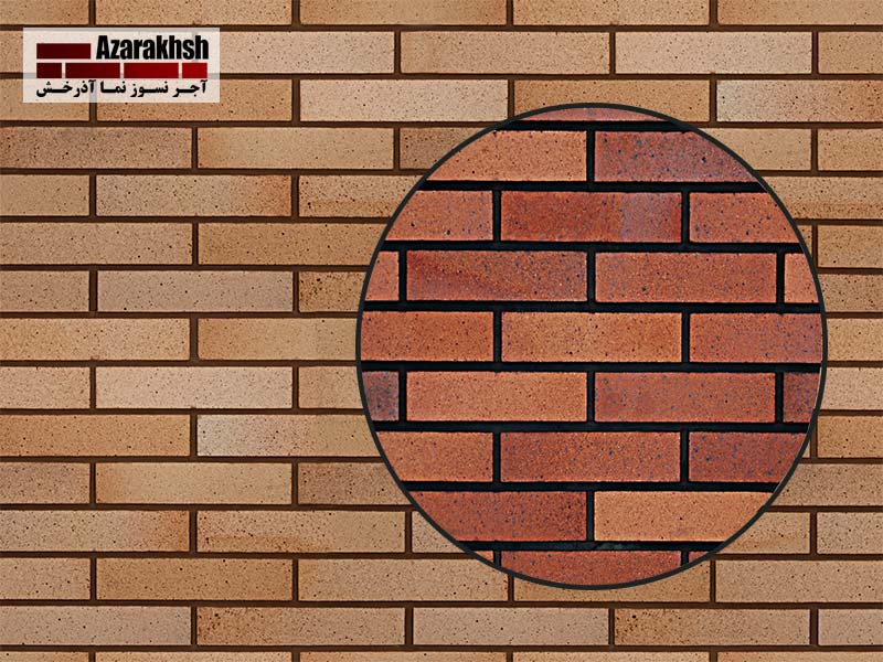 آجر نما انگلیسی و شاموتی و تفاوت‌های آن