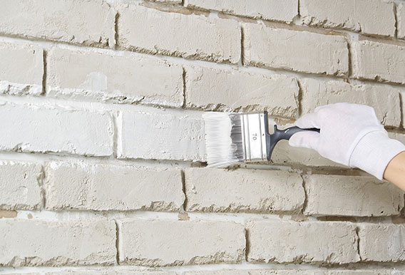 رنگ کردن آجرنما چگونه انجام می‌شود؟