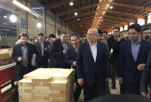 بازدید وزیر صنعت، معدن و تجارت از کارخانجات گروه بین المللی آذرخش