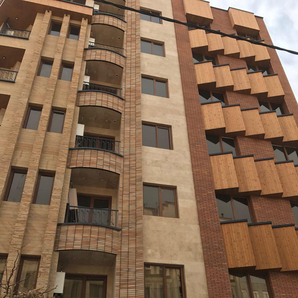 پروژه آجرنما ساختمان یوسف آباد - تهران