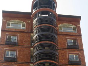 پروژه اجرای نما ساختمان آجرنسوز - برج باغ رویا