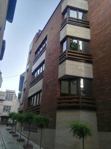 پروژه اجرای نمای ساختمان آجرنسوز - تهران جماران