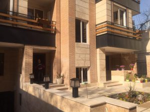 پروژه اجرای نمای آجری ساختمان - شریعتی تهران