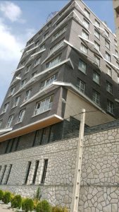 پروژه اجرای آجر نما ساختمان مینی سیتی - سوهانک تهران