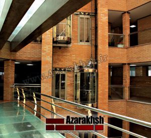 پروژه اجرای آجرنسوزنما ساختمان جهاد دانشگاهی - کرمانشاه
