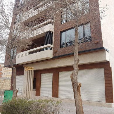 پروژه اجرای آجرنما ساختمان تارخ - بلوار دانشجو کاشان