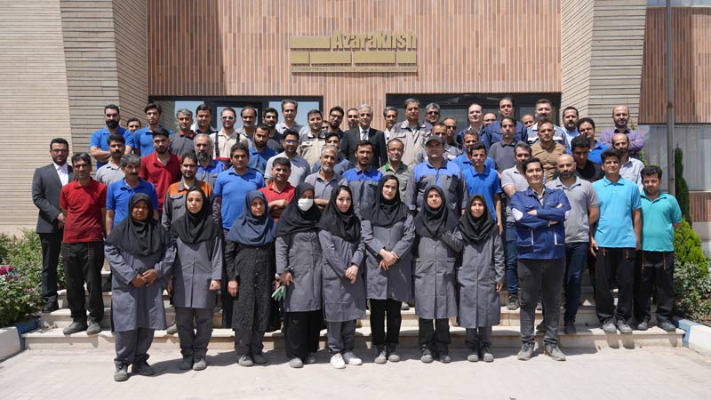 گرامیداشت روز کارگر در 11 اردیبهشت 1404- کارخانه آجر آذرخش