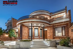 ایده برای نمای آجری کلاسیک