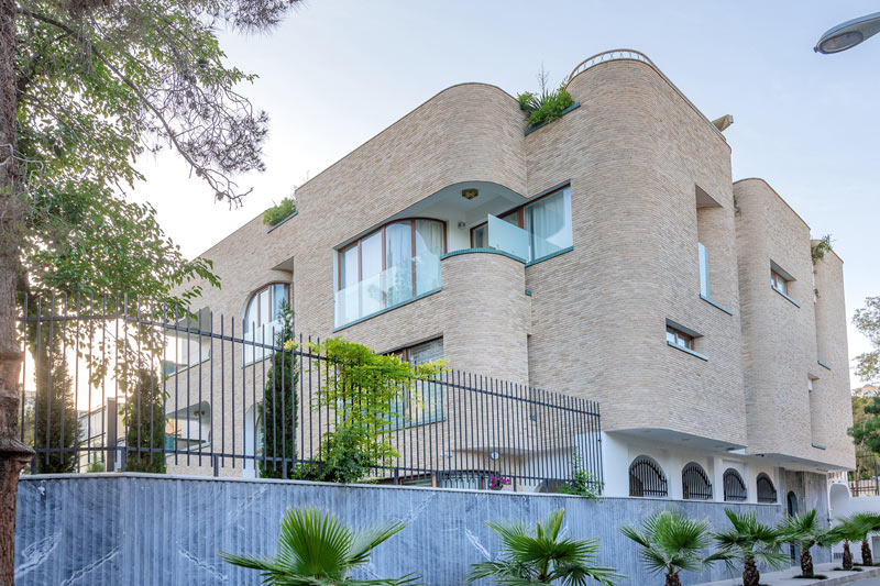 نمای آجری با آجرنما طوسی هلندی ap300