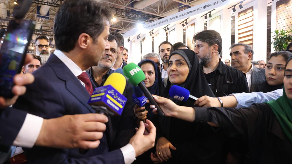 آجر نسوز نما آذرخش در بیست و پنجمین نمایشگاه صنعت ساختمان 1404