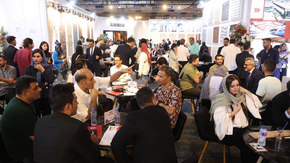 آجر نسوز نما آذرخش در بیست و پنجمین نمایشگاه صنعت ساختمان 1404