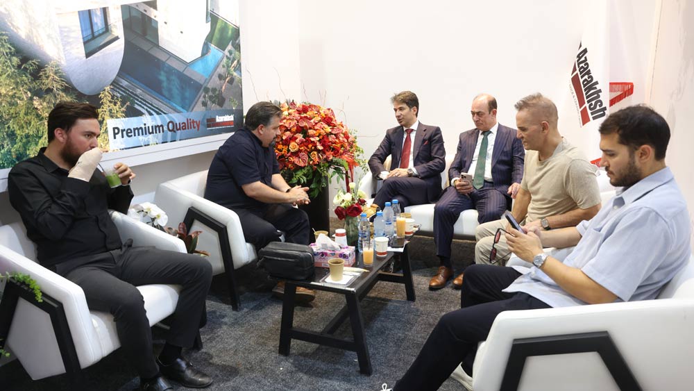 آجر نسوز نما آذرخش در بیست و پنجمین نمایشگاه صنعت ساختمان 1404