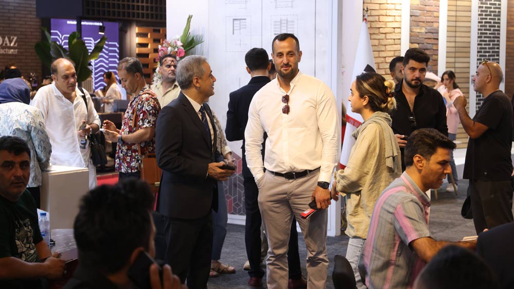 آجر نسوز نما آذرخش در بیست و پنجمین نمایشگاه صنعت ساختمان 1404