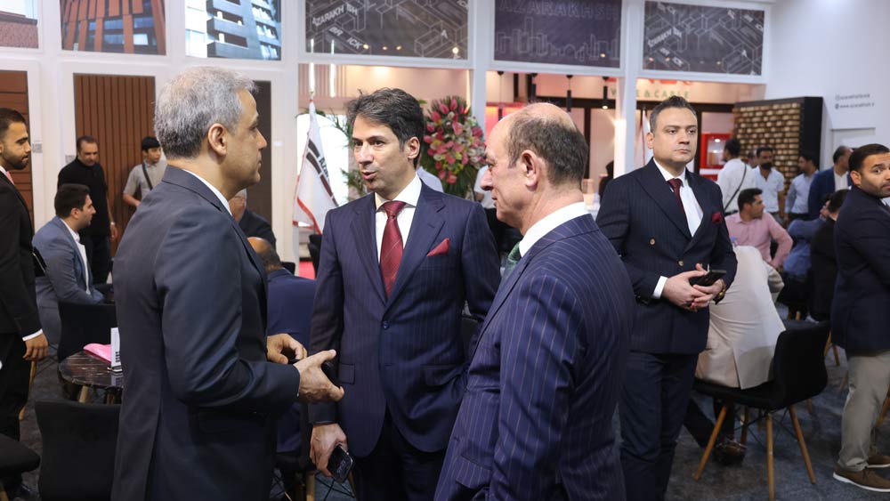 آجر نسوز نما آذرخش در بیست و پنجمین نمایشگاه صنعت ساختمان 1404