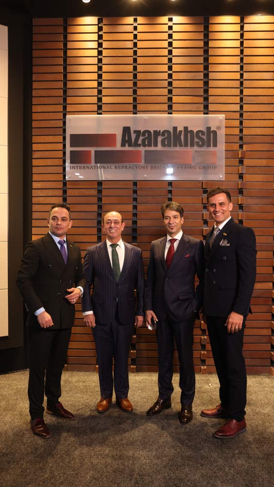 آجر نسوز نما آذرخش در بیست و پنجمین نمایشگاه صنعت ساختمان 1404