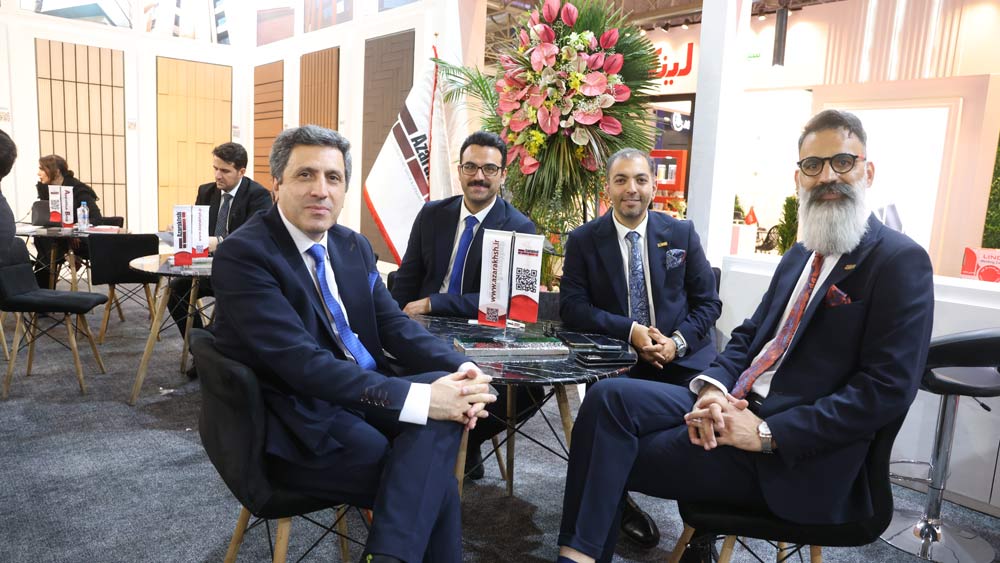 آجر نسوز نما آذرخش در بیست و پنجمین نمایشگاه صنعت ساختمان 1404