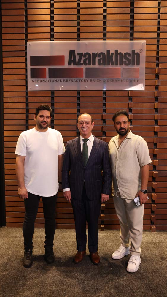 آجر نسوز نما آذرخش در بیست و پنجمین نمایشگاه صنعت ساختمان 1404