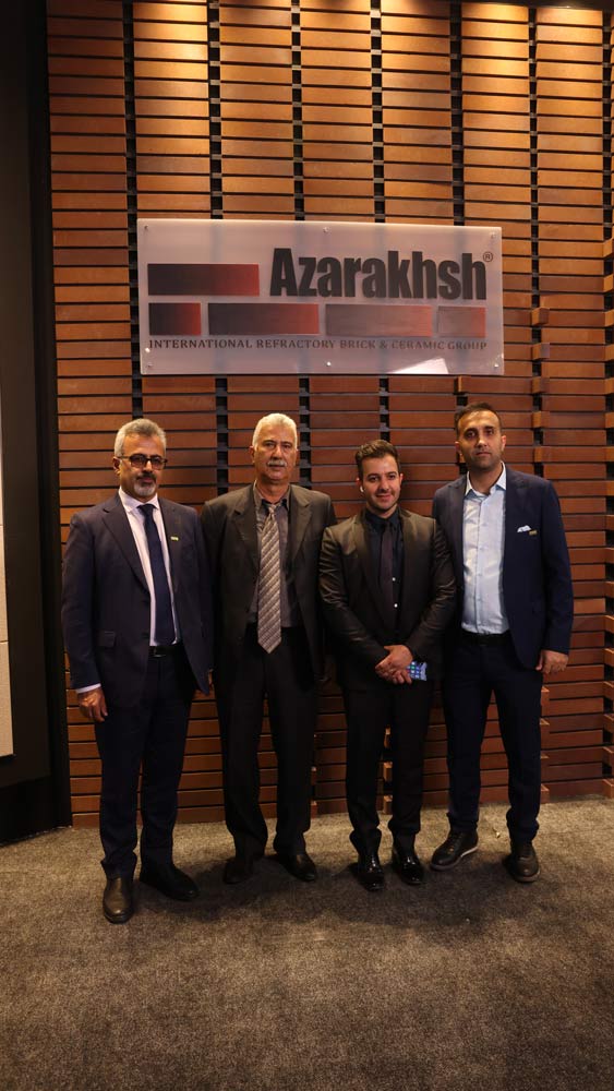 آجر نسوز نما آذرخش در بیست و پنجمین نمایشگاه صنعت ساختمان 1404