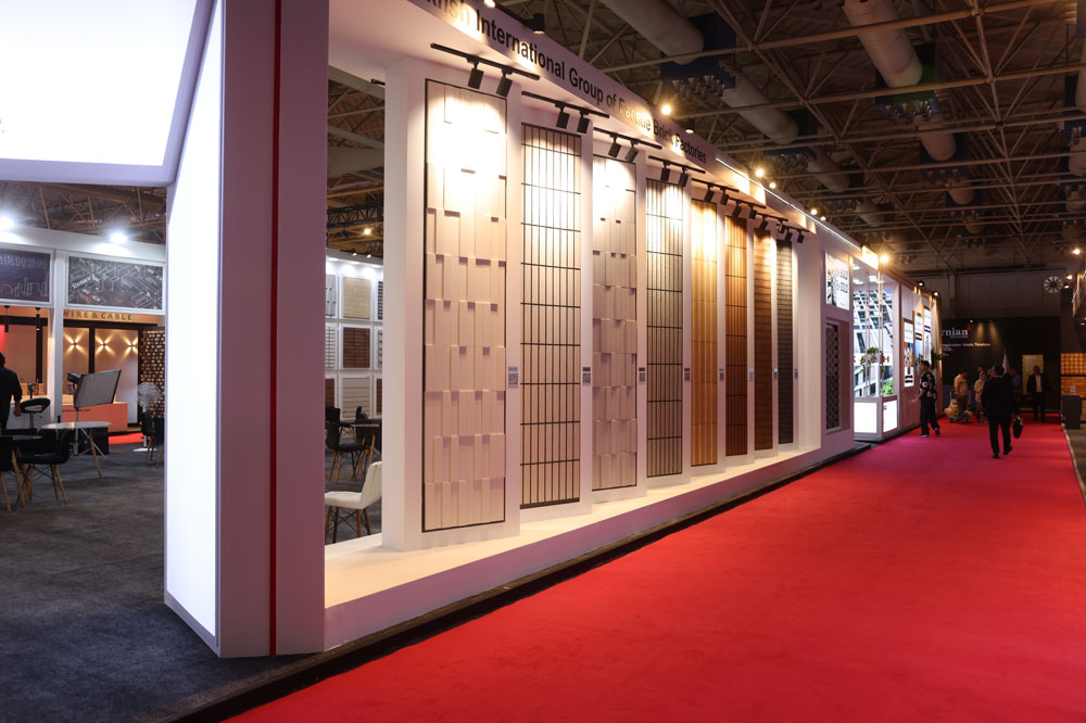 آجر نسوز نما آذرخش در بیست و پنجمین نمایشگاه صنعت ساختمان 1404