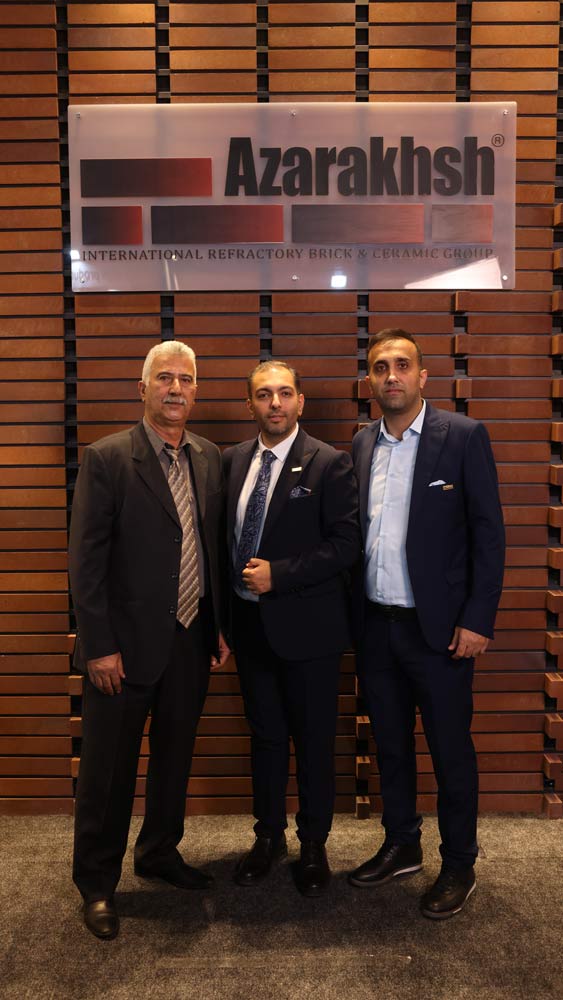 آجر نسوز نما آذرخش در بیست و پنجمین نمایشگاه صنعت ساختمان 1404