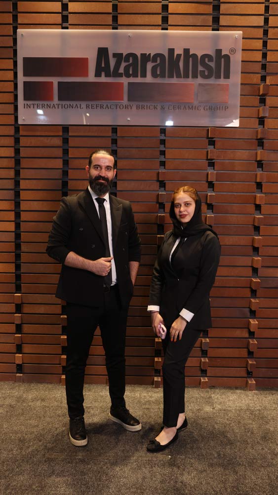 آجر نسوز نما آذرخش در بیست و پنجمین نمایشگاه صنعت ساختمان 1404