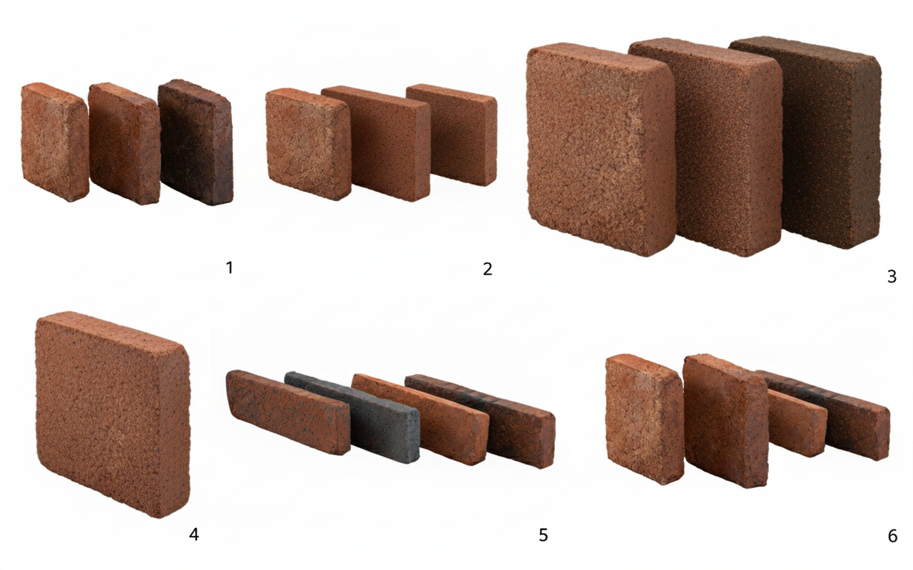 آجر نسوز نما آمریکایی رستیک