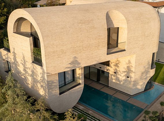 پروژه آناهیتا آجر نما رستیک آذرخش