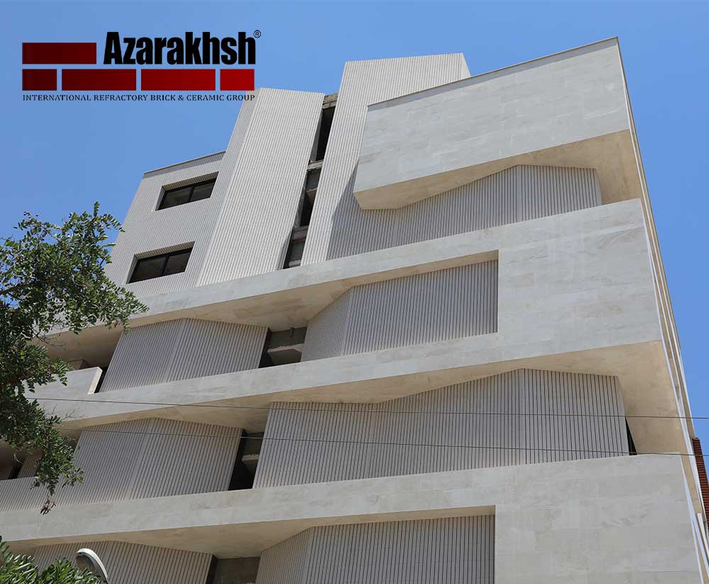 آجر نسوز نما پلاک آذرخش